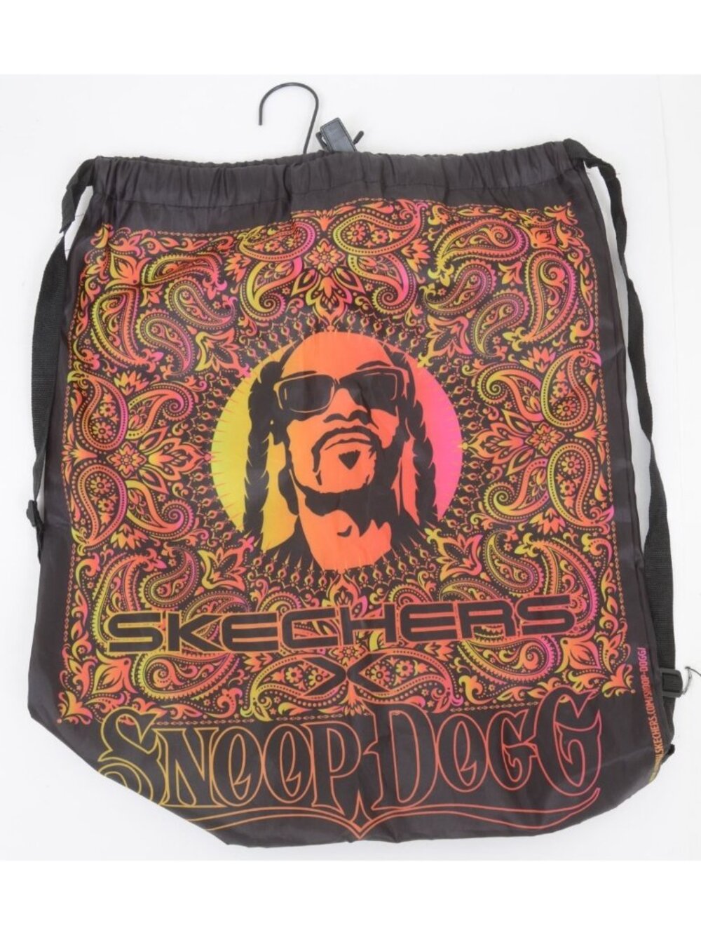 Snoop Dogg X Skechers Reusable Tote Bag Backpack Lightweight Shopper Farmers Mkt